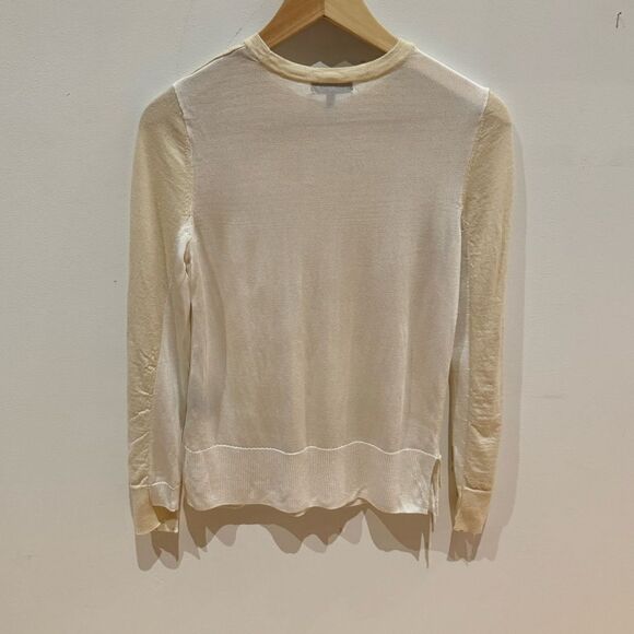Rag and Bone Cream and White Sweater RN# 108879 Size SP - Picture 8 of 11